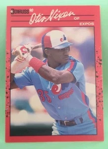 1990 Donruss - Otis Nixon #456 - Montreal Expos - Picture 1 of 2
