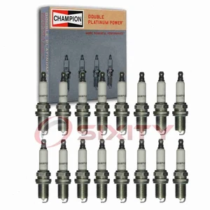 16 pc Champion Double Platinum Spark Plugs for 1999-2006 Mercedes-Benz SL500 da - Picture 1 of 5