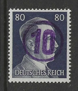 DEUTSCHLAND 1945 NACHKRIEGSEINHEIMISCHE , Chemnitz 80 Pf mit Aufdruck postfrisch ** - Bild 1 von 1