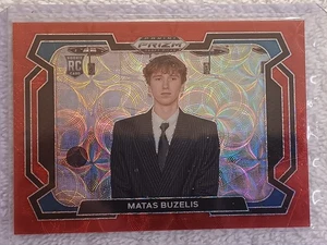 2024 Prizm Draft Picks Collegiate Matas Buzelis RC Red Scope VAR #/88 - Picture 1 of 2