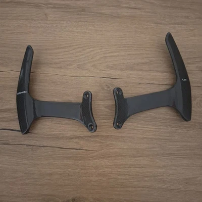 Genuine Used Ferrari California T Carbon Fiber Paddle Shifter Set 315118 310690 - Image 1 of 2