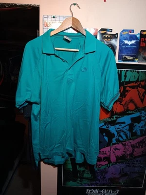 Vintage Turqoise Nike Challenge Court Polo Shirt Size Large - Image 1 of 4