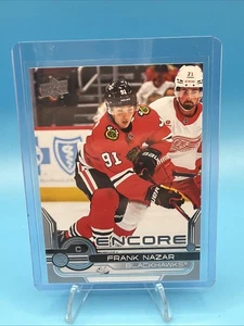 2024-25 Upper Deck Encore Frank Nazar #E-29 Rookie - Foto 1 di 2
