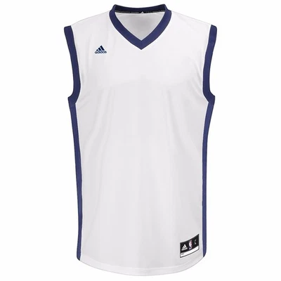 Memphis Grizzlies Adidas Men's NBA White Official Blank Replica Jersey - Image 1 of 2