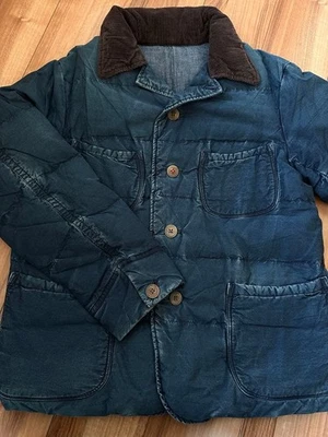 Chaqueta de plumón vaquera vintage 45Rpm Foto 1 de 4