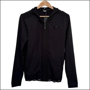 NWT PXG Parsons Xtreme Everyday Stretch Full Zip Logo Hoodie Black Men's Small - Picture 1 of 16