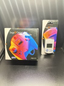 SEGA Dreamcast Controller OEM MK-50100 (GRAY) & Memory VMU Brand NEW! 1st Gen
