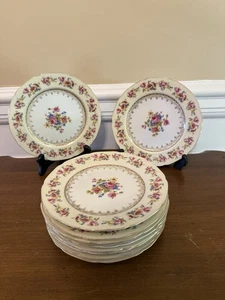 Vintage Gold Castle Hostess Japan 7&3/8” Salad/Dessert Plate (10 Available) - Picture 1 of 8