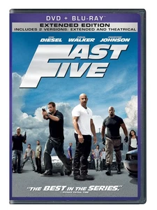 Fast Five (Two-Disc DVD/Blu-ray Combo in DVD Packaging) - Picture 1 of 1