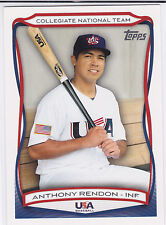 Anthony Rendon Washington Nationals 2010 Topps USA Baseball Card