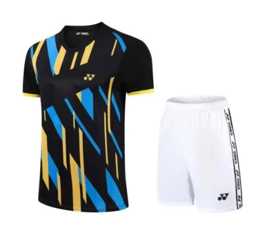 Li Ning Men's Table Tennis Badminton T-shirts + Shorts Suit Sports Sets 5055 - Image 1 of 4