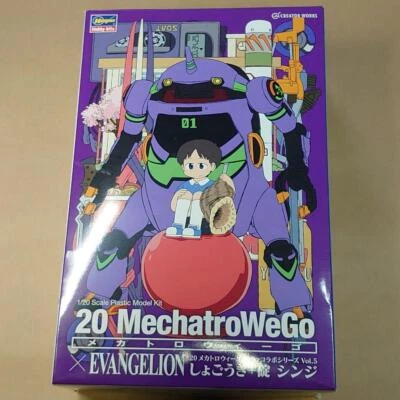 Mechatro WeGo Evangelion EVA Unit-01 Shinji Ikari 1/20 Plastic Model Hasegawa - Image 1 of 4