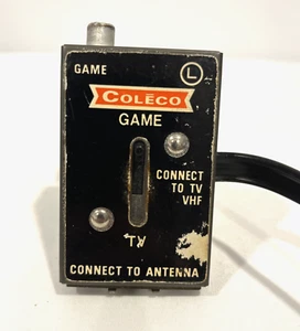 OFFICIAL COLECO VISION GAME CONNECT TO ANTENNA TV VHF SWITCH ADAPTER CONNECTION - Picture 1 of 6