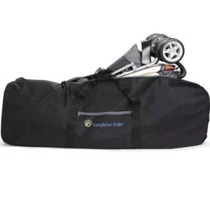 Stroller Roller Bag Kid Buggy Pram Pushchair Travel Waterproof Cover With Wheels - Picture 1 of 6