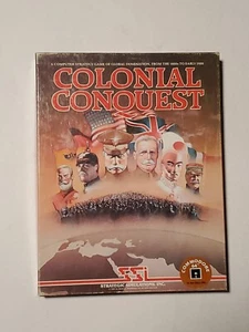 1985 SSI Colonial Conquest for Commodore 64 BOX ONLY - Picture 1 of 7