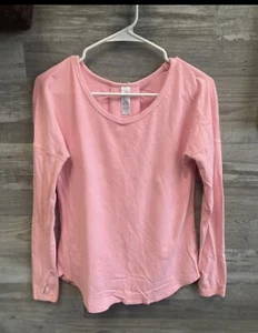 Ivivva Long Sleeve Top T-Shirt Girls 14 VNeck - Picture 1 of 3
