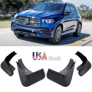 Fits for 2020-2022 Mercedes GLE AMG-Line SUV Mud Flaps Splash Guard Mudguard - Picture 1 of 6