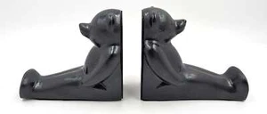 Excelente Cajero Dolbi Latón Sólido Modernista Koons Estilo Oso Sujetalibros Años 80 - Imagen 1 de 8