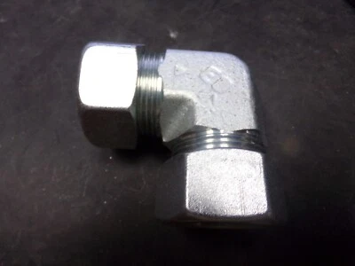 Parker W28LCF Hydraulic Elbow Compression Fitting 28mm OD Tube to 28mm OD Tube(c - Image 1 of 4