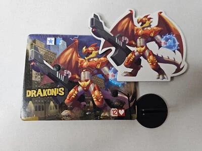 King Of NEW YORK 'Drakonis' Cardboard Figure/Monster Board Pieces - Image 1 of 3