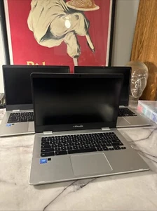 Lot 3 Asus C423N Chromebook Intel Model 7265D2W Untested - Picture 1 of 11