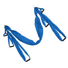 (Blue)Aerial Yoga Swing Set Versatile Anti Gravity Yoga Swing Set Polyester