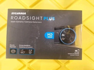 Sylvania ROADIGHT PLUS 1080p HD приборной панели камеры с картой памяти RDSGHT_PLUS.BX BNIB - Изображение 1 из 4