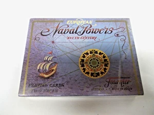 EUROPEAN NAVAL POWERS XVI TH CENTURY PLAYNG CARDS TWO PAKS FOURNIER VITORIA - Picture 1 of 9