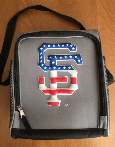 2017 San Francisco Giants 4th of July Insulated Zippered Lunch Bag SGA Cover