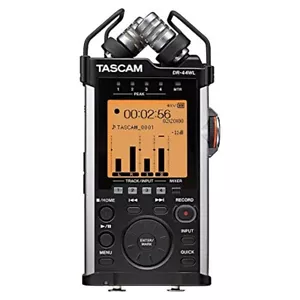 TASCAM Linear Pcm Recorder DR-44WL VER2-J Wi-Fi Remote Control Shock Mount - Picture 1 of 8