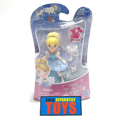Disney Princesa Pequeño Reino CINDIRELLA Mini Muñeca Hasbro Figura Internacional Foto 1 de 3