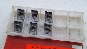 6 Maier carbide milling inserts APKT 1604PDER-Y PTV28 ( 1604 PDR APKT1604PDER ) - Picture 1 of 2