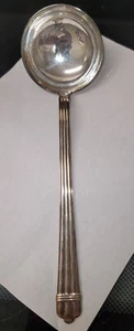 VTG ARIA SILVERPLATE 1984 Solid Soup Ladle By Christofle France - Picture 1 of 12