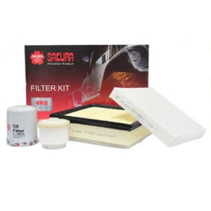 SAKURA Filter Kit Oil Air Fuel Cabin for Isuzu D-MAX MU-X 4JJ1 3.0 TD 06/2012 - - Picture 1 of 1