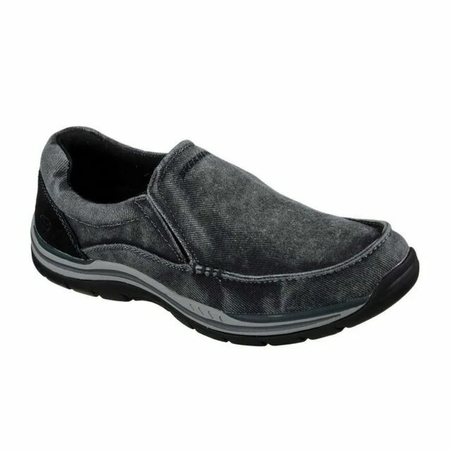 Skechers (64109) Men's Expected Avillo Relax Fit Slip-on Loafer - Black