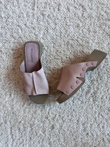 Kelsi Dagger June Suede Clogs Paloma Purple Pink Size 9 - Picture 1 of 7