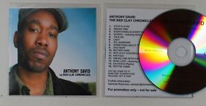 Anthony David The Red Clay Chronicles EU ADV 16-Track CDR 2006 Neo Soul