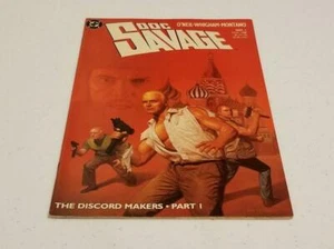 Doc Savage #1 DC Comic 1988 The Discord Makers Part 1 - Picture 1 of 6