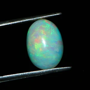 Ópalo de fuego cabujón ovalado etíope piedra preciosa natural suelta tamaño 13x9x5 mm 2,85 quilates - Imagen 1 de 3