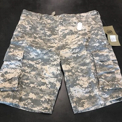 Pantalones Cortos Carga Rothco Vintage Camuflados Paracaidista - ACU Digital Talla Grande 35-39 Wais Foto 1 de 4
