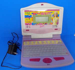 Mattel Barbie B-Book Laptop Vintage With AC Adapter