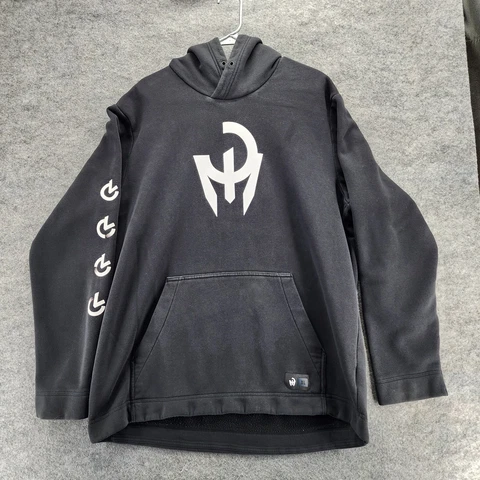 Patrick Mahomes Adidas Hoodie Mens Extra Large Pullover Black NFL Kansas City Cover