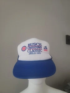 Vintage 1986 Busch Beer Chicago White Sox v Cubs Snapback Hat Crosstown Classic  - Bild 1 von 9