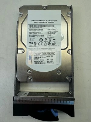IBM 40K6820 40K6823 46C8831 1P40KK6820 146.8Gb 15K 4Gb/s Fibre Channel 3.5in HDD - Image 1 of 4