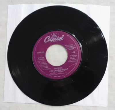 America: You Can Do Magic 1982 Capitol B-5142 Wally Traugott Winchester Press VG - Image 1 of 4