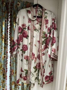 Kassatly Oscar De La Renta Slip Gown Robe Belt - Picture 1 of 9