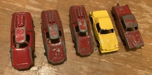 Lot of 5 VINTAGE TOOTSIETOY Fiat Monza Cars mixed Lot - Picture 1 of 3