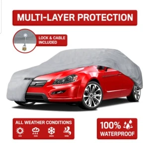 Protección UV exterior impermeable Motor Trend de 4 capas 4 estaciones para uso intensivo - Imagen 1 de 7