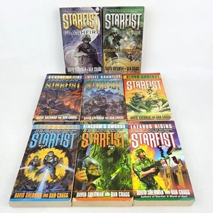 Lot of 8 Starfist Paperbacks, David Sherman & Dan Craig Military Scifi SFF - Picture 1 of 15