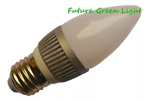 E27 Es Vela 12SMD LED 240V 2.5W 215LM Regulable Blanco Bombilla ~ 40W - Bild 1 von 2